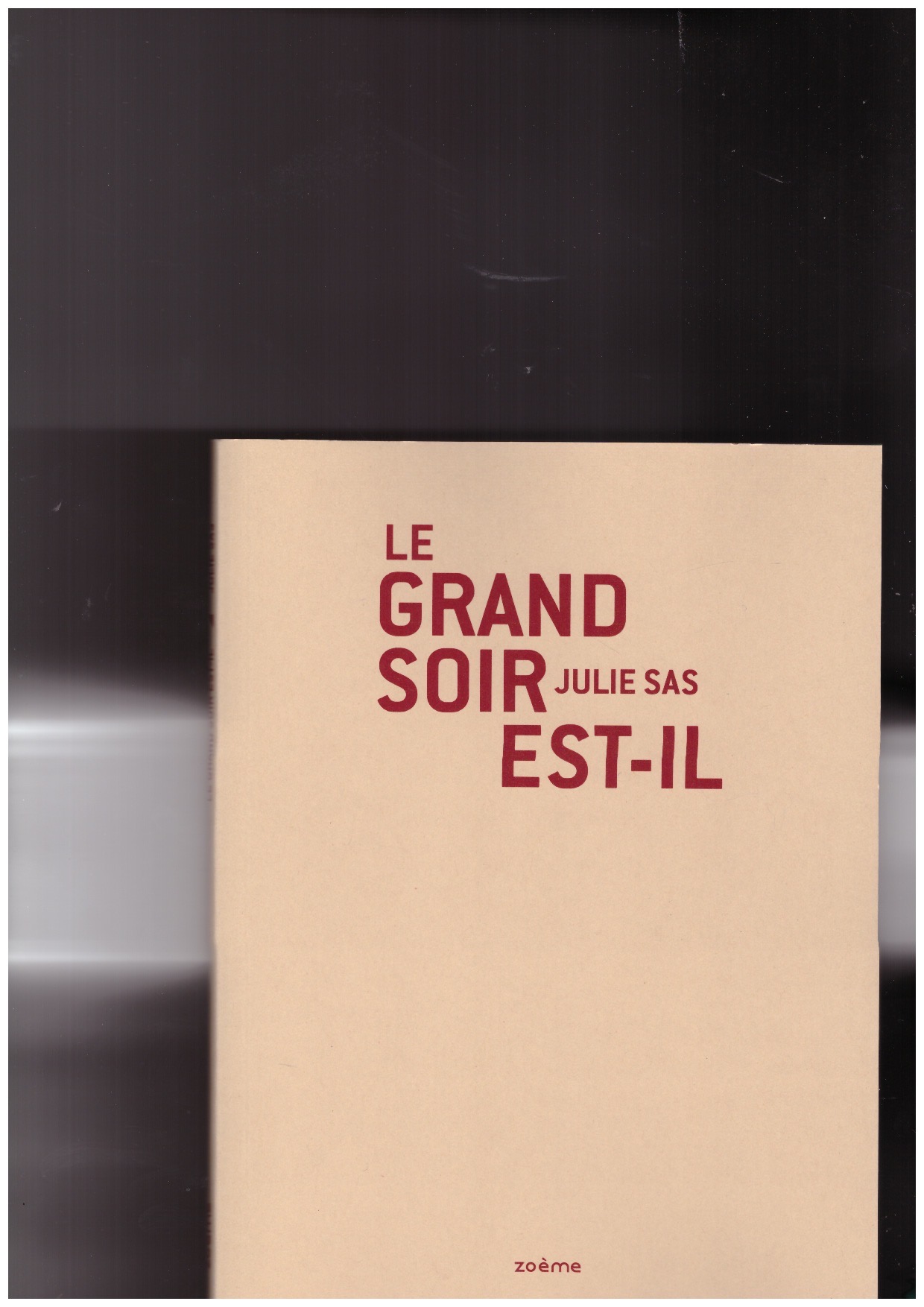 SAS, Julie - Le grand soir est-il